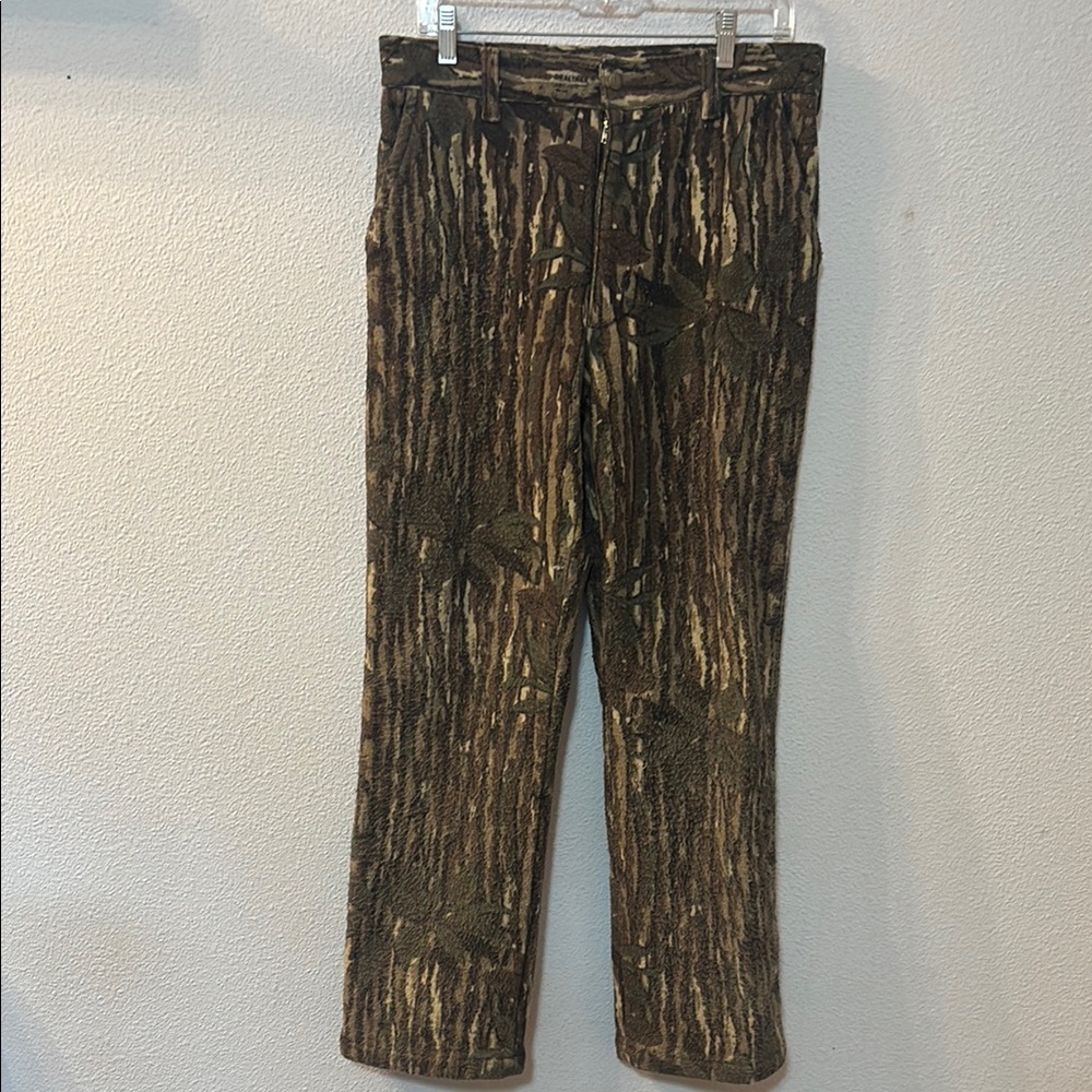 SafTBak real tree camo fleece pants